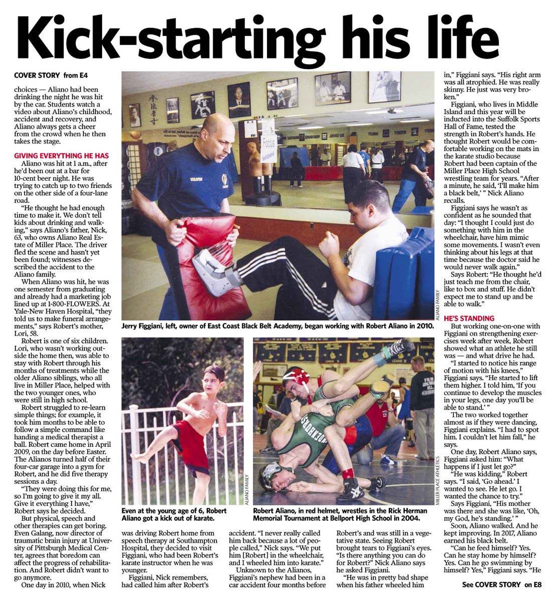 The Comeback Kid Newsday Article Photo