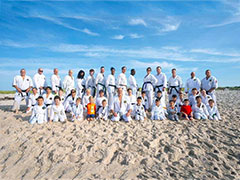 East Coast Black Belt Academy Beach Training