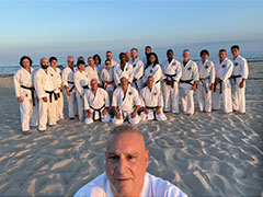 East Coast Black Belt Academy Beach Training